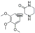 (R)-3-(3,4,5-TRIMETHOXY-PHENYL)-PIPERAZIN-2-ONE Struktur