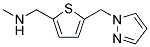 N-METHYL[5-(1H-PYRAZOL-1-YLMETHYL)-2-THIENYL]METHANAMINE Struktur