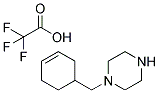 1-CYCLOHEX-3-ENYLMETHYL-PIPERAZINE TRIFLUOROACETATE Struktur