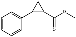 METHYL 2-PHENYLCYCLOPROPANECARBOXYLATE Struktur