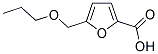 5-(PROPOXYMETHYL)-2-FUROIC ACID Struktur
