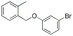 3-(2-METHYLBENZYLOXY)BROMOBENZENE Struktur