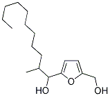 1-(5-HYDROXYMETHYL-FURAN-2-YL)-2-METHYL-UNDECAN-1-OL Struktur