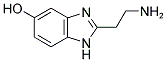 2-AMINOETHYL-5(6)-HYDROXYL-BENZIMIDAZOLE Struktur