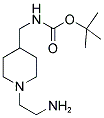 [1-(2-AMINO-ETHYL)-PIPERIDIN-4-YLMETHYL]-CARBAMIC ACID TERT-BUTYL ESTER Struktur