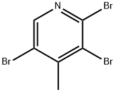 2,3,5-TRIBROMO-4-METHYLPYRIDINE Struktur