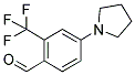 4-PYRROLIDIN-1-YL-2-TRIFLUOROMETHYL-BENZALDEHYDE Struktur