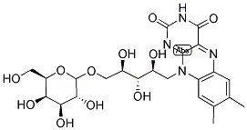 RIBOFLAVIN GALACTOSIDE Struktur