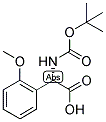 BOC-(S)-2-METHOXY-PHENYLGLYCINE Struktur