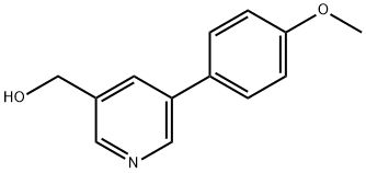 [5-(4-METHOXYPHENYL)PYRIDIN-3-YL]METHANOL Structure