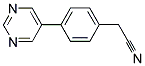 [4-(5-PYRIMIDINYL)PHENYL]ACETONITRILE Struktur