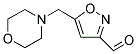 5-(4-MORPHOLINYLMETHYL)-3-ISOXAZOLECARBALDEHYDE Struktur