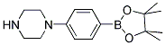 4-PIPERAZINYLPHENYLBORONIC ACID, PINACOL ESTER Struktur