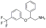 2-PHENYL-2-(3-TRIFLUOROMETHYL-PHENOXY)-ETHYLAMINE Struktur