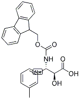 N-FMOC-3-(S)-AMINO-2-(S)-HYDROXY-3-M-TOLYL-PROPIONIC ACID Struktur