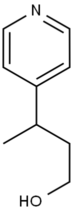 3-PYRIDIN-4-YL-BUTAN-1-OL Struktur