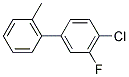 4-CHLORO-3-FLUORO-2'-METHYL-1,1'-BIPHENYL Struktur