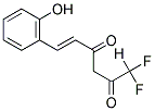 (5E)-1,1-DIFLUORO-6-(2-HYDROXYPHENYL)HEX-5-ENE-2,4-DIONE Struktur