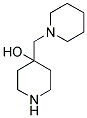 4-PIPERIDIN-1-YLMETHYL-PIPERIDIN-4-OL Struktur