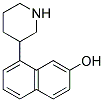 8-PIPERIDIN-3-YL-NAPHTHALEN-2-OL Struktur