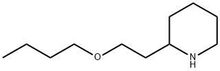 2-(2-BUTOXY-ETHYL)-PIPERIDINE Struktur