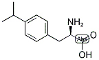 (R)-2-AMINO-3-(4-ISOPROPYL-PHENYL)-PROPIONIC ACID Struktur