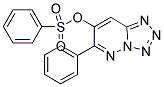 6-PHENYLTETRAZOLO[1,5-B]PYRIDAZIN-7-YL BENZENESULFONATE Struktur