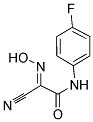 (2E)-2-CYANO-N-(4-FLUOROPHENYL)-2-(HYDROXYIMINO)ACETAMIDE Struktur