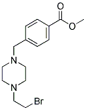 4-[4-(2-BROMOETHYL)-PIPERAZIN-1-YLMETHYL]-BENZOIC ACID METHYL ESTER Struktur