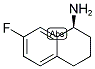 (S)-7-FLUORO-1,2,3,4-TETRAHYDRO-NAPHTHALEN-1-YLAMINE Struktur