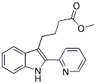 4-(2-PYRIDIN-2-YL-1H-INDOL-3-YL)-BUTYRIC ACID METHYL ESTER Struktur