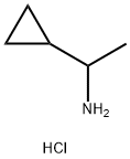 (1-CYCLOPROPYLETHYL)AMINE HYDROCHLORIDE Struktur