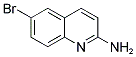 6-BROMO-QUINOLIN-2-YLAMINE Struktur