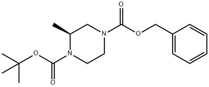 2-(S)-METHYLPIPERAZINE-1,4-DICARBOXYLIC ACID 4-BENZYL ESTER 1-TER-BUTYL ESTER