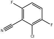 2-CHLORO-3,6-DIFLUOROBENZONITRILE Struktur