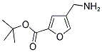 4-AMINOMETHYL-FURAN-2-CARBOXYLIC ACID TERT-BUTYL ESTER Struktur