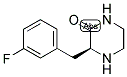 (S)-3-(3-FLUORO-BENZYL)-PIPERAZIN-2-ONE Struktur