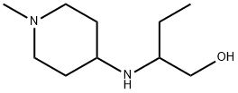 2-(1-METHYLPIPERIDIN-4-YLAMINO)-BUTAN-1-OL Struktur