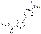 ETHYL 4-(4-NITROPHENYL)THIAZOLE-2-CARBOXYLATE Struktur