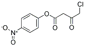 4-NITROPHENYL 4-CHLOROACETOACETATE Struktur