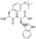 H-TYR(TBU)-D-TRP-OH Struktur