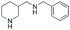 BENZYL-PIPERIDIN-3-YLMETHYL-AMINE Struktur