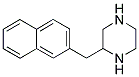 2-NAPHTHALEN-2-YLMETHYL-PIPERAZINE Struktur