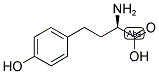 (R)-2-AMINO-4-(4-HYDROXY-PHENYL)-BUTYRIC ACID Struktur