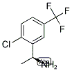 (S)-1-(2-CHLORO-5-(TRIFLUOROMETHYL)PHENYL)ETHANAMINE Struktur