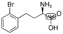 (R)-2-AMINO-4-(2-BROMO-PHENYL)-BUTYRIC ACID Struktur