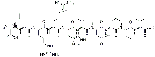 HCV PEPTIDE AA: 257-266 Struktur