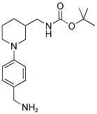 [1-(4-AMINOMETHYL-PHENYL)-PIPERIDIN-3-YLMETHYL]-CARBAMIC ACID TERT-BUTYL ESTER Struktur