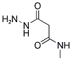 3-HYDRAZINO-N-METHYL-3-OXOPROPANAMIDE Struktur