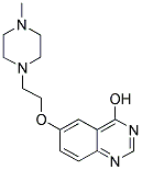 6-(2-(4-METHYL-PIPERAZIN-1-YL)-ETHOXY)-QUINAZOLIN-4-OL Struktur